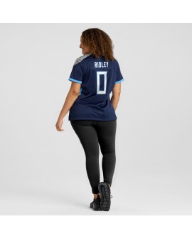 Calvin Ridley Tennessee Titans Nike Spiele-Trikot für Damen – Marineblau