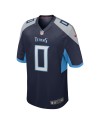Calvin Ridley Tennessee Titans Nike Spiele-Trikot – Marineblau