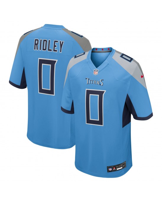 Calvin Ridley Tennessee Titans Nike Team Game-Trikot – Hellblau