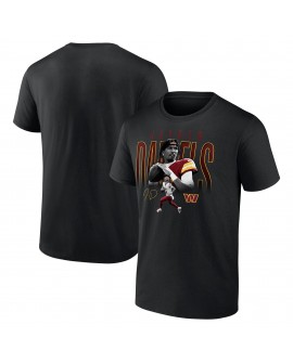 Jayden Daniels Washington Commanders Humble Shadow Spieler T-Shirt – Schwarz