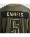 Jayden Daniels Washington Commanders Nike 2025 Salute to Service Limited Trikot – Olivgrün