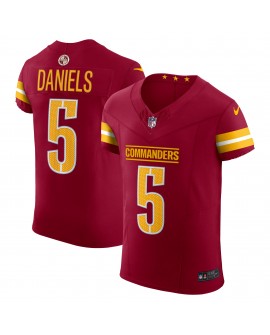 Jayden Daniels Washington Commanders Nike Team Vapor F.U.S.E. Elite-Trikot – Burgunderrot
