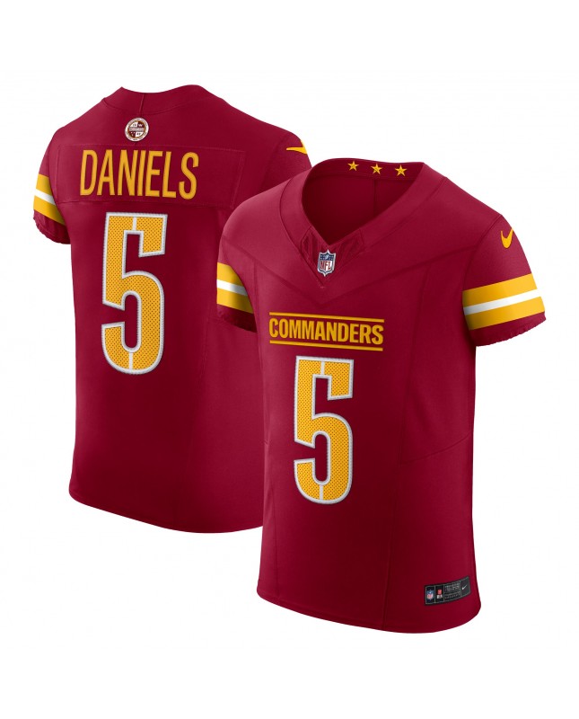 Jayden Daniels Washington Commanders Nike Team Vapor F.U.S.E. Elite-Trikot – Burgunderrot
