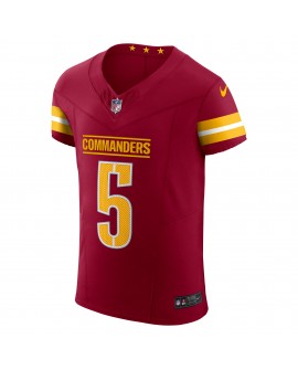 Jayden Daniels Washington Commanders Nike Team Vapor F.U.S.E. Elite-Trikot – Burgunderrot
