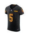 Jayden Daniels Washington Commanders Nike Alternate Vapor F.U.S.E. Elite-Trikot – Schwarz