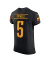 Jayden Daniels Washington Commanders Nike Alternate Vapor F.U.S.E. Elite-Trikot – Schwarz