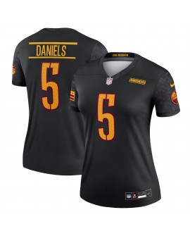 Jayden Daniels Washington Commanders Nike Damen Legend Spieler Performance Top – Schwarz