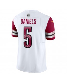 Jayden Daniels Washington Commanders Nike Vapor F.U.S.E. Limitiertes Trikot – Weiß