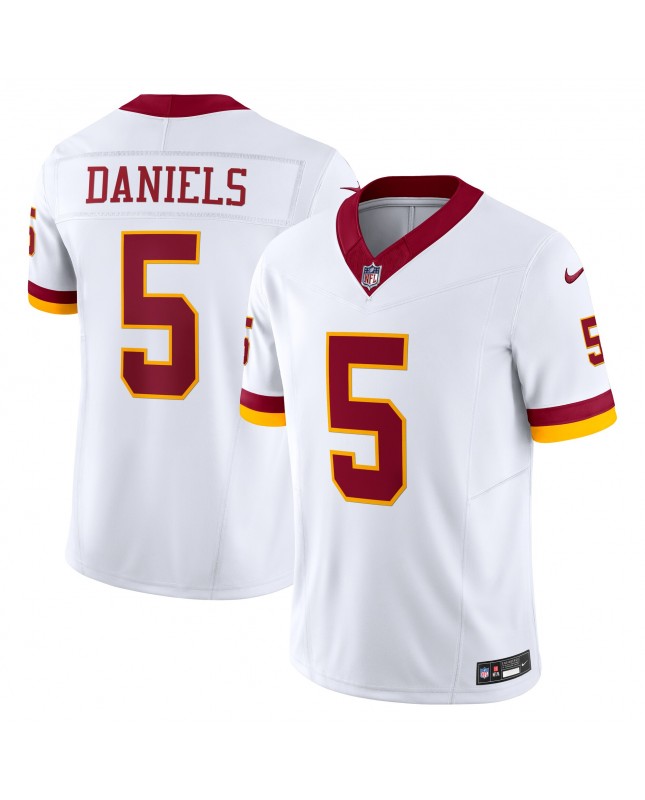 Jayden Daniels Washington Commanders Nike Vapor F.U.S.E. Limitiertes Super-Bowl-Ära-Trikot – Weiß