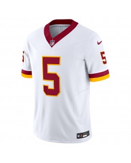 Jayden Daniels Washington Commanders Nike Vapor F.U.S.E. Limitiertes Super-Bowl-Ära-Trikot – Weiß