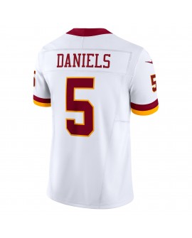Jayden Daniels Washington Commanders Nike Vapor F.U.S.E. Limitiertes Super-Bowl-Ära-Trikot – Weiß