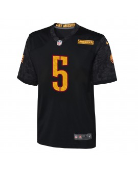 Jayden Daniels Washington Commanders Nike Jugend-Ausweichtrikot – Schwarz