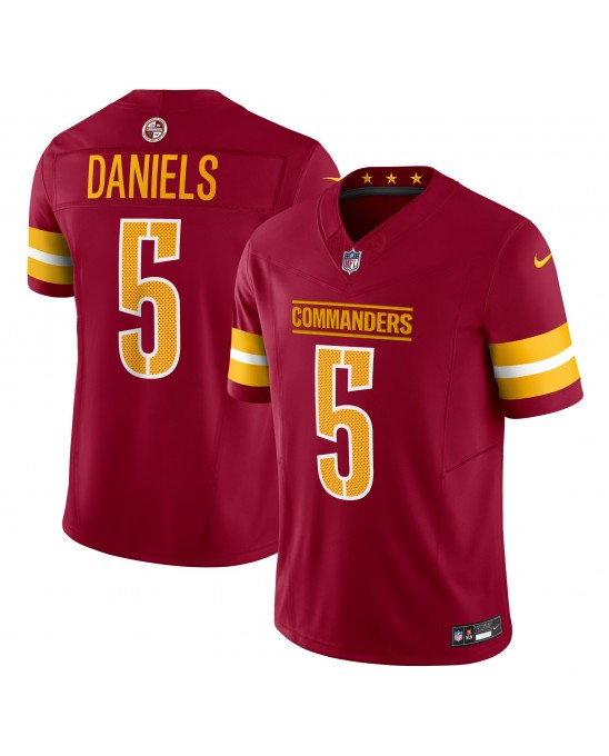 Jayden Daniels Washington Commanders Nike Vapor F.U.S.E. Limitierter Trikot – Burgund