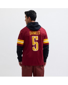 Jayden Daniels Washington Commanders Nike Vapor F.U.S.E. Limitierter Trikot – Burgund
