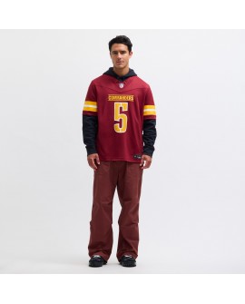 Jayden Daniels Washington Commanders Nike Vapor F.U.S.E. Limitierter Trikot – Burgund