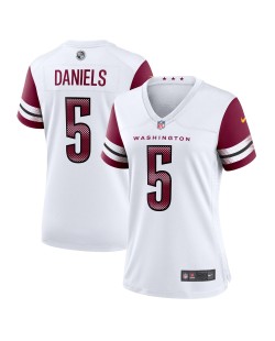 Jayden Daniels Washington Commanders Nike Damen-Spieler Trikot – Weiß