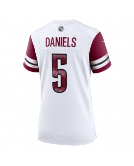 Jayden Daniels Washington Commanders Nike Damen-Spieler Trikot – Weiß