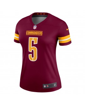 Jayden Daniels Washington Commanders Nike Damen-Legend-Spieler-Performance-Oberteil – Burgunderrot