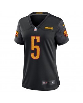 Jayden Daniels Washington Commanders Nike AlternateSpiele-Trikot für Damen – Schwarz