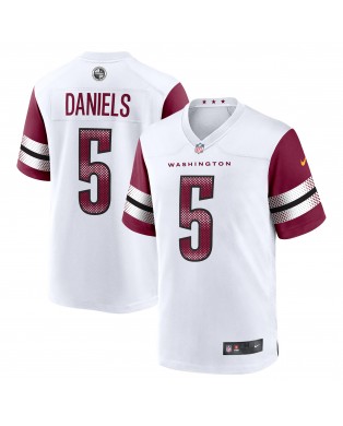Jayden Daniels Washington Commanders Nike Spieler-Spieler Trikot – Weiß