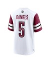 Jayden Daniels Washington Commanders Nike Spieler-Spieler Trikot – Weiß