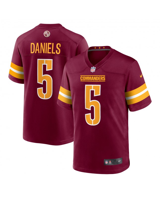 Jayden Daniels Washington Commanders Nike Spieler-Spieler Trikot – Burgunderrot
