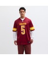 Jayden Daniels Washington Commanders Nike Spieler-Spieler Trikot – Burgunderrot