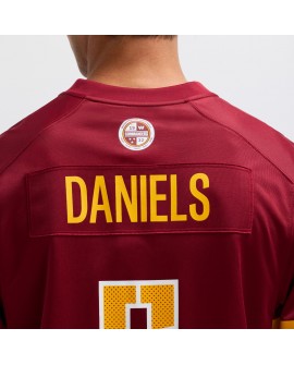 Jayden Daniels Washington Commanders Nike Spieler-Spieler Trikot – Burgunderrot