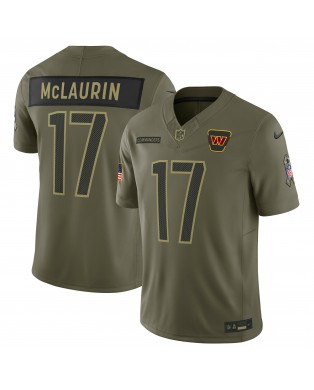 Terry McLaurin Washington Commanders Nike 2025 Salute to Service Limited Trikot – Olivgrün