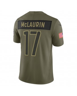 Terry McLaurin Washington Commanders Nike 2025 Salute to Service Limited Trikot – Olivgrün