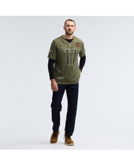 Terry McLaurin Washington Commanders Nike 2025 Salute to Service Limited Trikot – Olivgrün