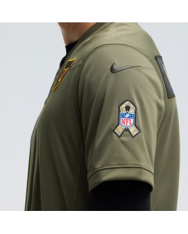 Terry McLaurin Washington Commanders Nike 2025 Salute to Service Limited Trikot – Olivgrün