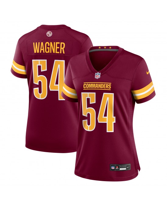 Bobby Wagner Washington Commanders Nike Damen-Team-Spieler Trikot – Burgunderrot