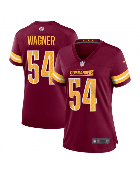 Bobby Wagner Washington Commanders Nike Spiele-Trikot für Damen – Burgunderrot