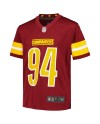 Daron Payne Washington Commanders Nike Jugend-Spieler Trikot – Burgunderrot