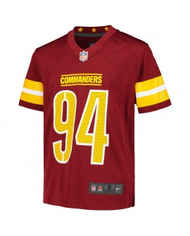 Daron Payne Washington Commanders Nike Jugend-Spieler Trikot – Burgunderrot