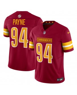 Daron Payne Washington Commanders Nike Vapor F.U.S.E. Limitierter Trikot – Burgund