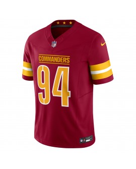 Daron Payne Washington Commanders Nike Vapor F.U.S.E. Limitierter Trikot – Burgund