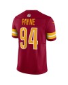 Daron Payne Washington Commanders Nike Vapor F.U.S.E. Limitierter Trikot – Burgund
