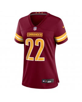 Jacory Croskey-Merritt Washington Commanders Nike Damen-Team-Spieler Trikot – Burgunderrot