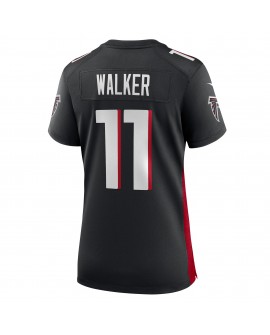 Jalon Walker Atlanta Falcons Nike Damen-Team-Spieler Trikot – Schwarz