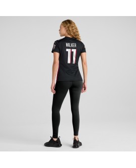 Jalon Walker Atlanta Falcons Nike Damen-Team-Spieler Trikot – Schwarz