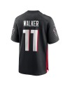 Jalon Walker Atlanta Falcons Nike 2025 NFL Draft First Round Pick Game-Trikot – Schwarz