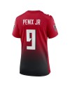 Michael Penix Jr. Atlanta Falcons Nike Damen-Ausweichtrikot – Rot