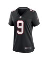 Michael Penix Jr. Atlanta Falcons Nike Damen-Ausweichtrikot – Schwarz