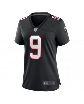 Michael Penix Jr. Atlanta Falcons Nike Damen-Ausweichtrikot – Schwarz