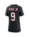 Michael Penix Jr. Atlanta Falcons Nike Damen-Ausweichtrikot – Schwarz