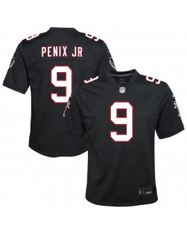 Michael Penix Jr. Atlanta Falcons Nike Jugend-Ausweichtrikot – Schwarz