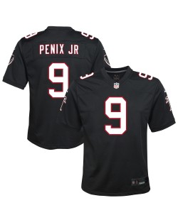 Michael Penix Jr. Atlanta Falcons Nike Jugend-Ausweichtrikot – Schwarz