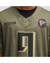 Michael Penix Jr. Atlanta Falcons Nike 2025 Salute to Service Limited Trikot – Olivgrün